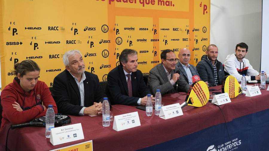El Campeonato de Catalunya fue presentado ayer en el Tennis Monterols. FOTO: FABIÁN ACIDRES