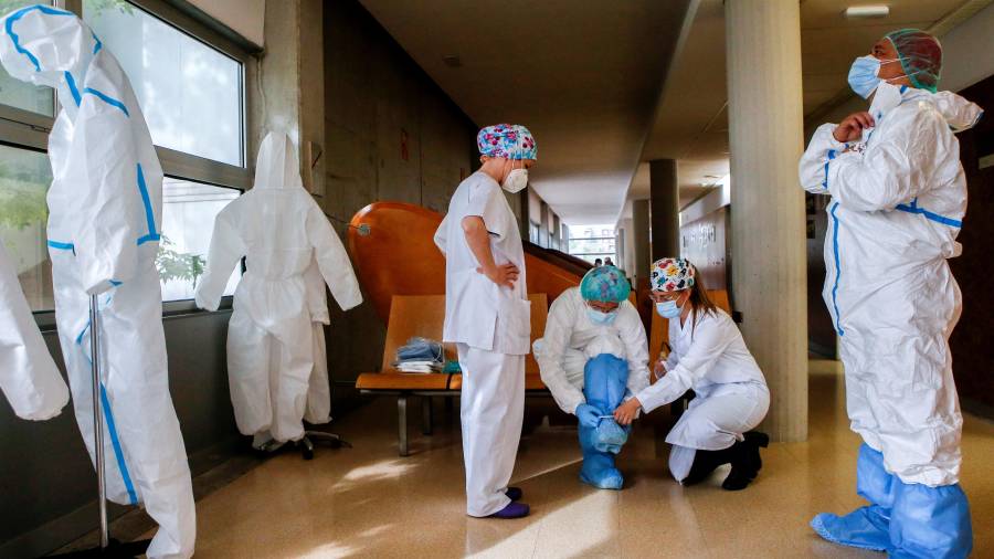 El 96% de enfermeros de Tarragona se pondrá la tercera dosis