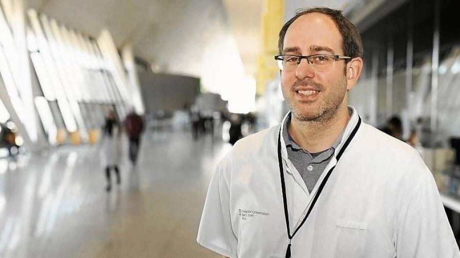 Jordi Casanova, médico adjunto del Hospital Sant Joan. Foto: Àngel Ullate