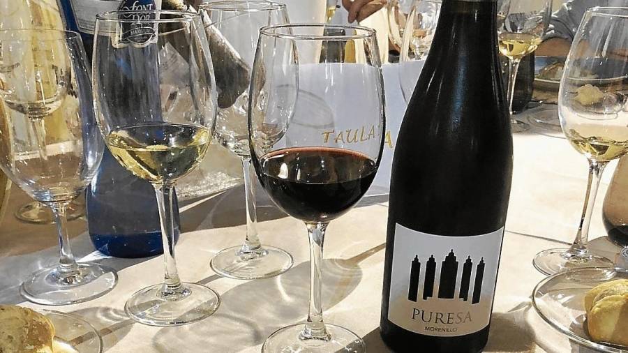 Els nous vins es van presentar durant un sopar maridatge obra del restaurant amb estrella Michelin l’Antic Molí, d’Ulldecona. FOTO: Marina Pallás