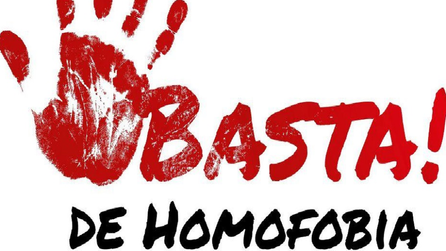 Un cartel contra la homofobia.