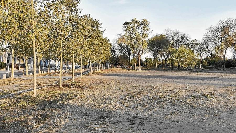 Imagen del Parc del Roquís, donde se ejecutará el proyecto. FOTO: A. González
