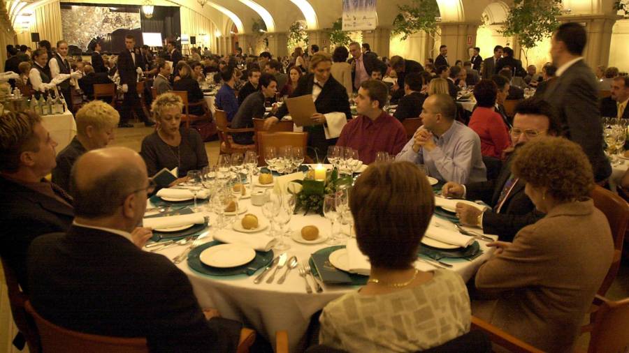 Imagen de un evento celebrado en el Fortí de la Reina en 2007, en el antiguo restaurante. FOTO: DT