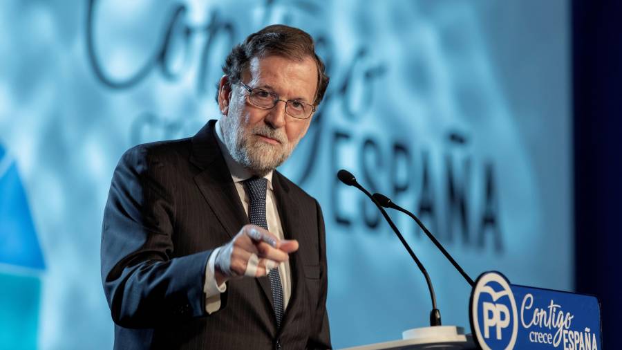 Rajoy a la cloenda de la convenció del PP a Sevilla. EFE