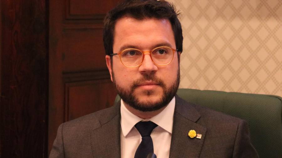 El vicepresidente del Govern, Pere Aragonès. Foto: ACN