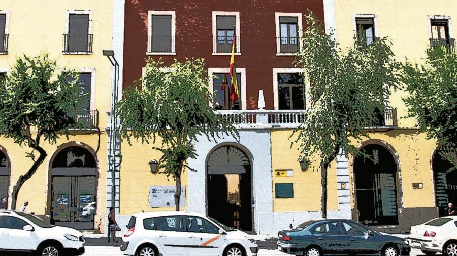 El edificio de la Subdelegación de Defensa de Tarragona