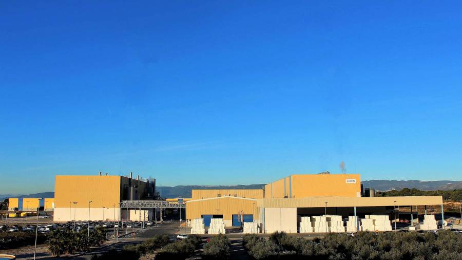 Fàbrica d’Essity a Puigpelat