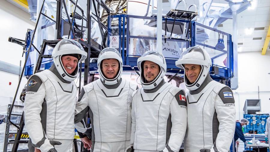 Despega con éxito la primera misión privada a la Estación Espacial Internacional