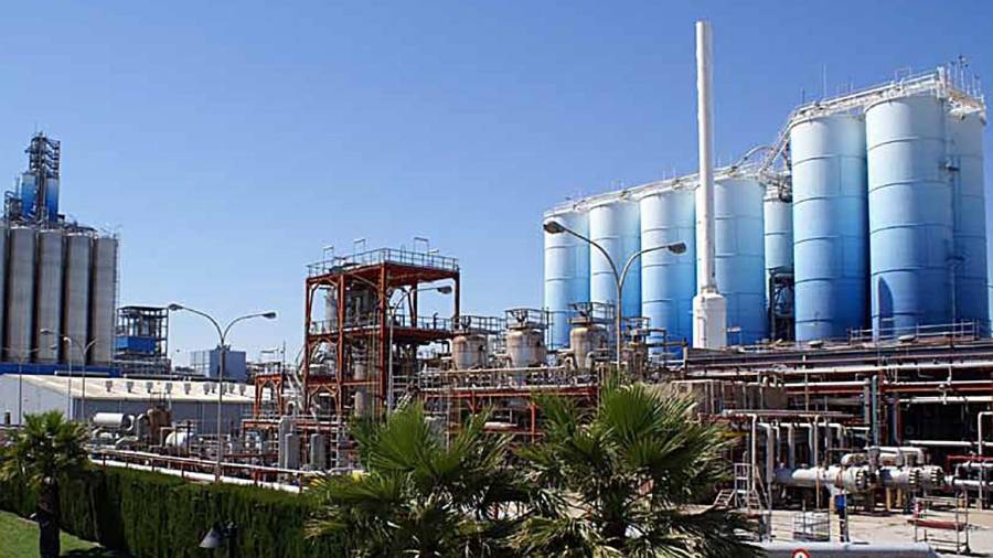 Complejo industrial de Dow Chemical en el polígono sur del polo petroquímico de Tarragona. Foto: DT