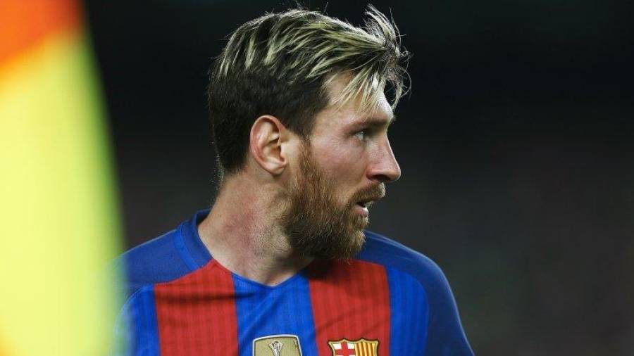 Messi presenta a su tercer hijo en Instagram