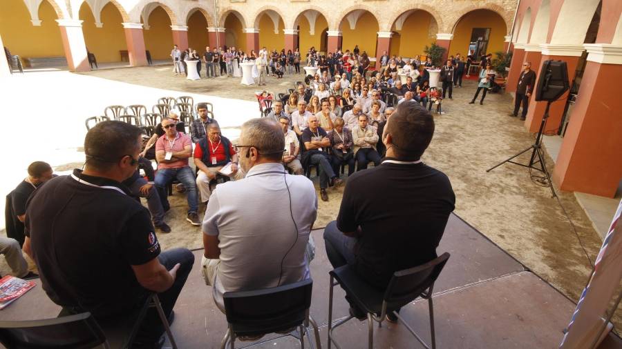 Imatge del 7è Fòrum Casteller que va tenir lloc l’any passat al Convent del Carme. FOTO: AJUNTAMENT DE VALLS/ PERE TODA