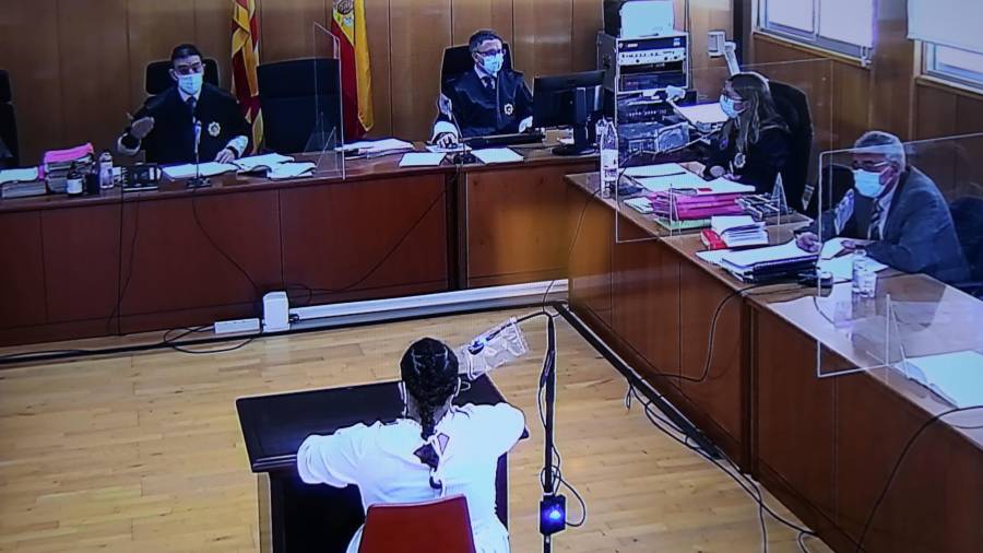 Imagen del juicio celebrado esta mañana en Tarragona. Foto: ACN