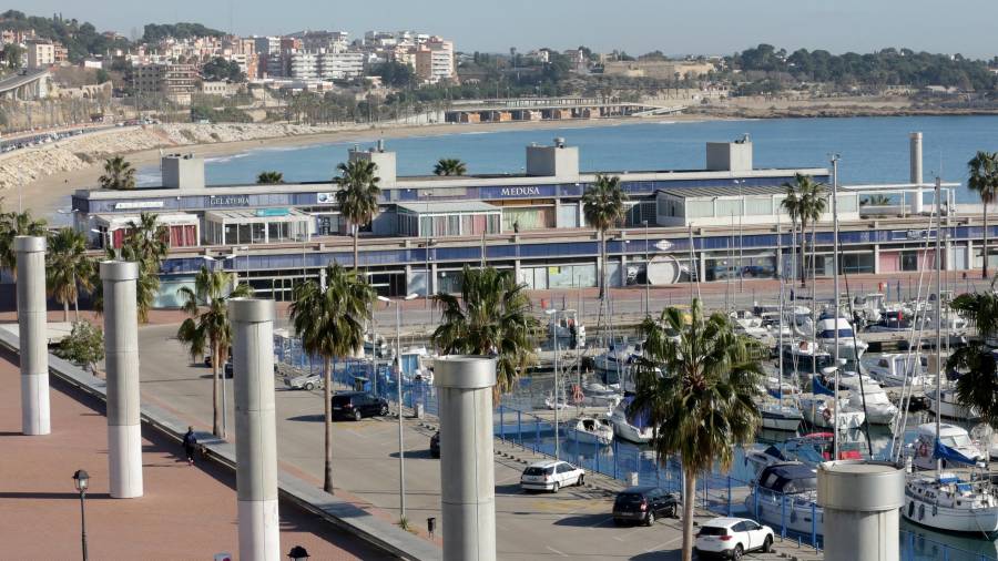 El cadáver fue encontrado por el vigilante del Port Esportiu de Tarragona. Foto: DT