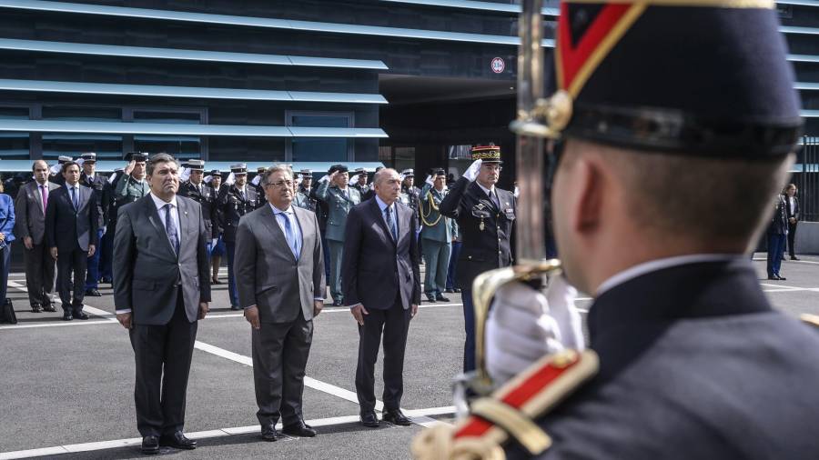 Reunión de los ministros español y francés de Interior para coordinar la lucha antiterrorista. EFE