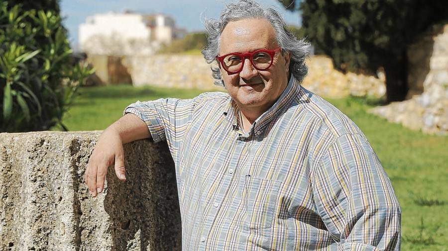 El director de Tarraco Viva, Magí Seritjol, en el Passeig Arqueològic. Foto: Pere Ferré