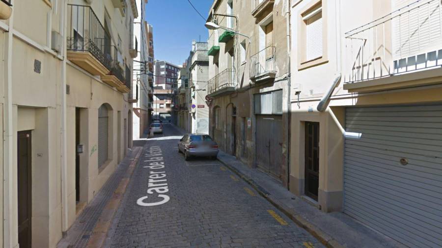 Imatge del carrer de la Victòria. Google Maps