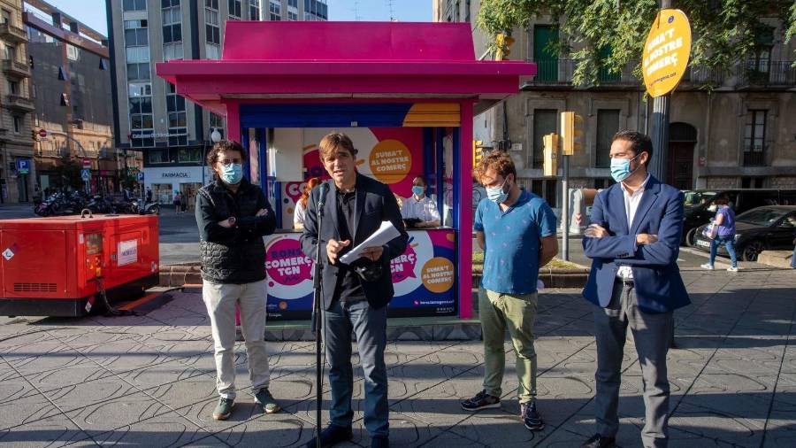 Imagen de la presentación de las actividades que se realizarán este fin de semana en Tarragona. Cedida