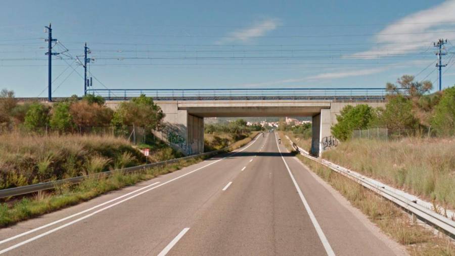 L'accident ha tingut lloc al quilòmetre 1 de la C-37 a Alcover. Foto: Google