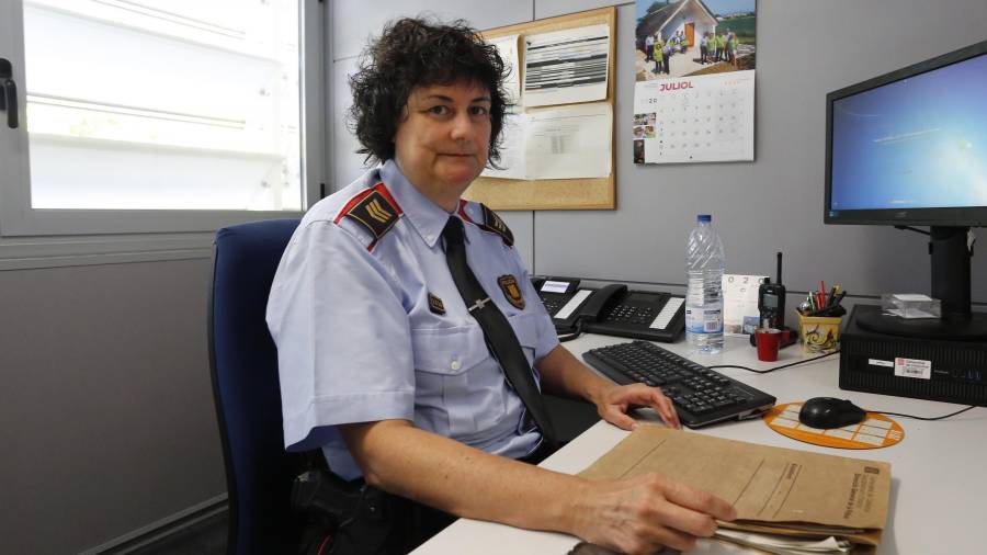 Carme Domènech, nueva responsable de la comisaría de Cambrils. FOTO: Pere Ferré