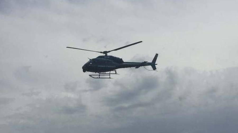 Los Mossos activaron un helicóptero.
