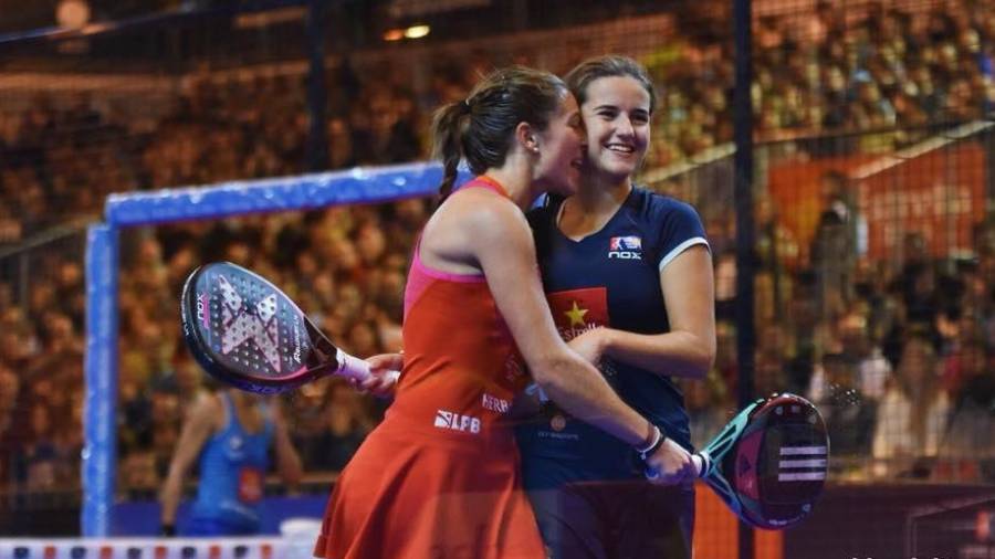 Marta Ortega y la reusense Ari Sánchez son las actuales campeonas europeas y subcampeonas de España. FOTO: World Pádel Tour
