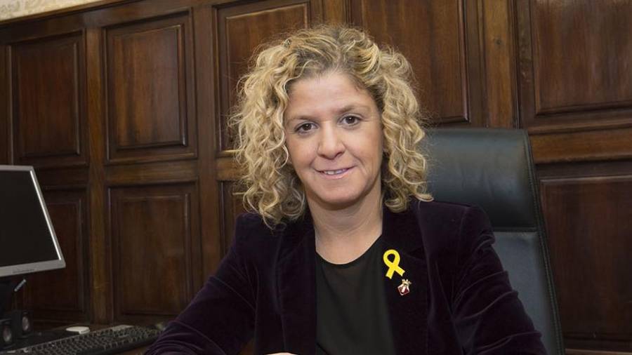 L'alcaldessa de Tortosa, Meritxell Roigé. FOTO: Joan Revillas