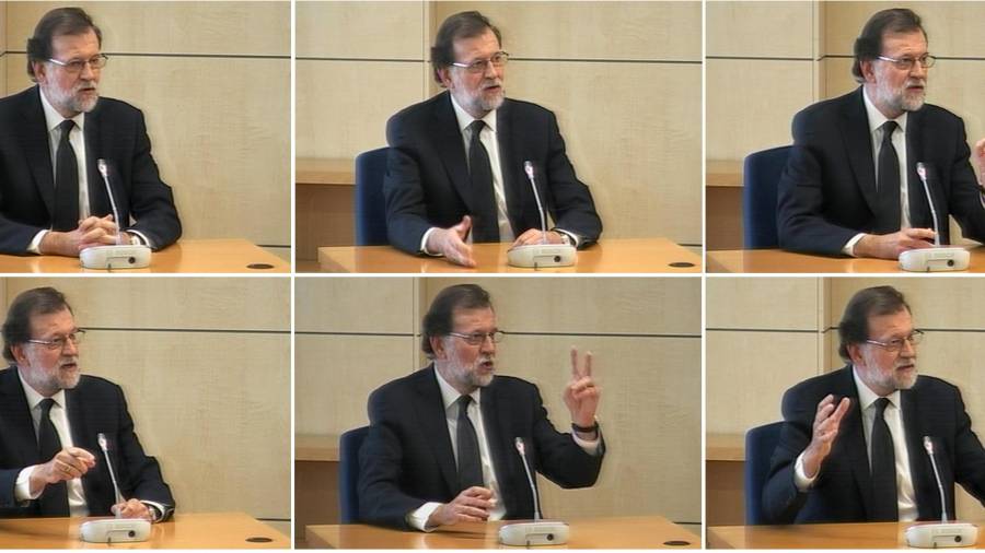 Mariano Rajoy compareció como testigo en el 'caso Gürtel'. EFE