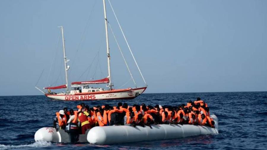 Las mafias y el contrabando persisten en el Mediterráneo central. Foto: Proactiva Open Arms