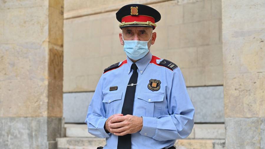 El intendente Jaume Morón es jefe del Área Básica Policial (ABP) del Baix Camp y Priorat. FOTO: ALFREDO GONZÁLEZ