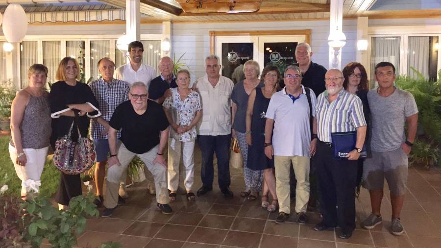 Los diferentes delegados y miembros de la asociación en el Baix Penedès.