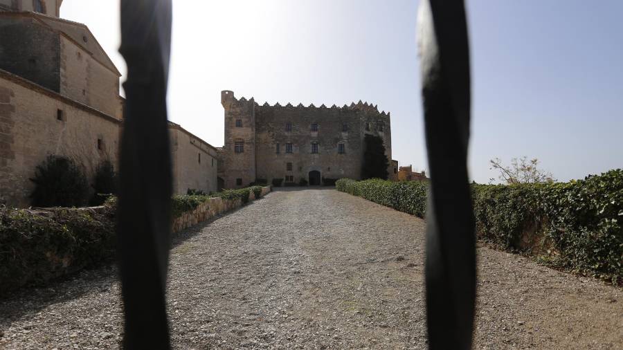 Majestuoso castillo de Altafulla del siglo XVII. Foto: P.F.