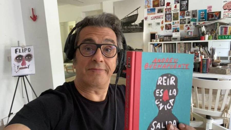 El último libro de Andreu Buenafuente. Foto: Cadena Ser