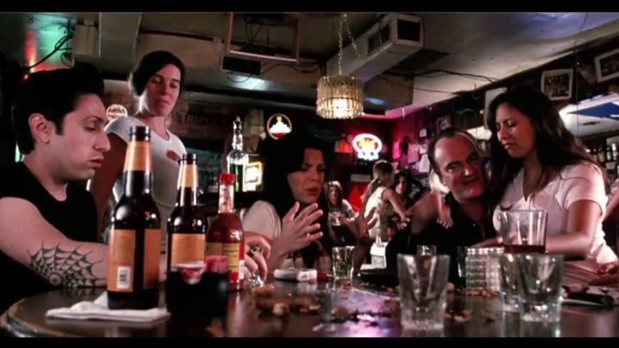 La escena del Chartreuse en la película ‘Death Proof’, de Quentin Tarantino. Foto: DT