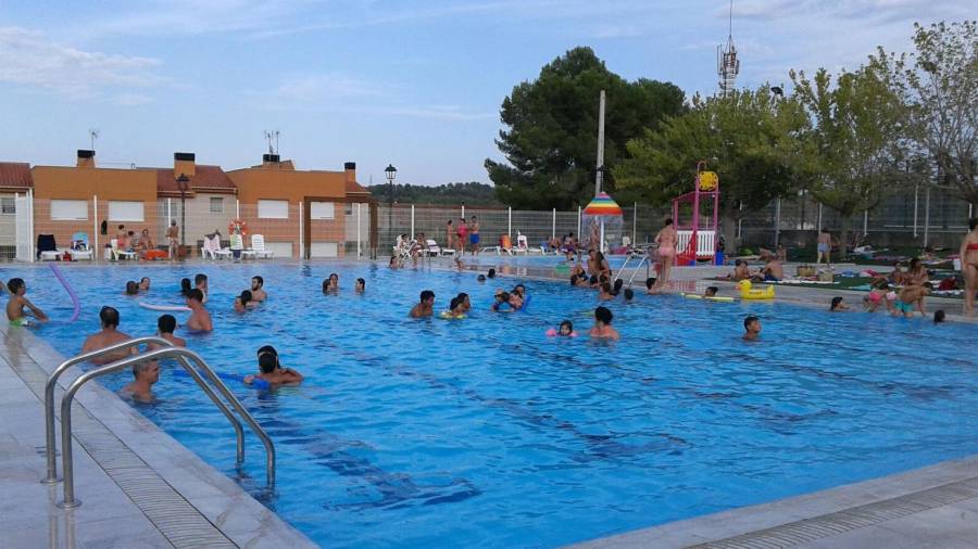 Les piscines de Vallmoll tancaran a mitjan setembre fins a l’any vinent. Foto: cedida