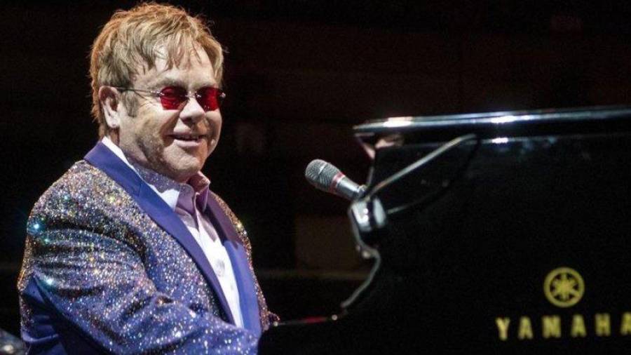 Imagen del cantante Elton John