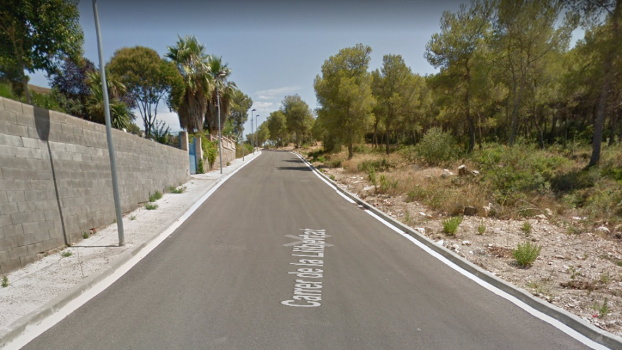 Los hechos ocurrieron en esta calle de la urbanizacdión La Cativera. Foto: Google Maps