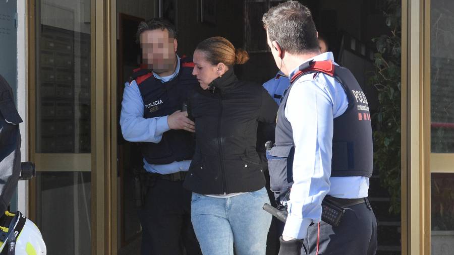 Detención de la mujer en Reus