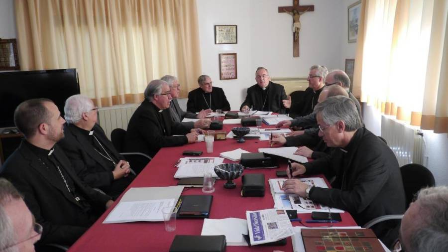 Reunión de la Conferencia Episcopal Tarraconense. Foto: Bisbat de Lleida