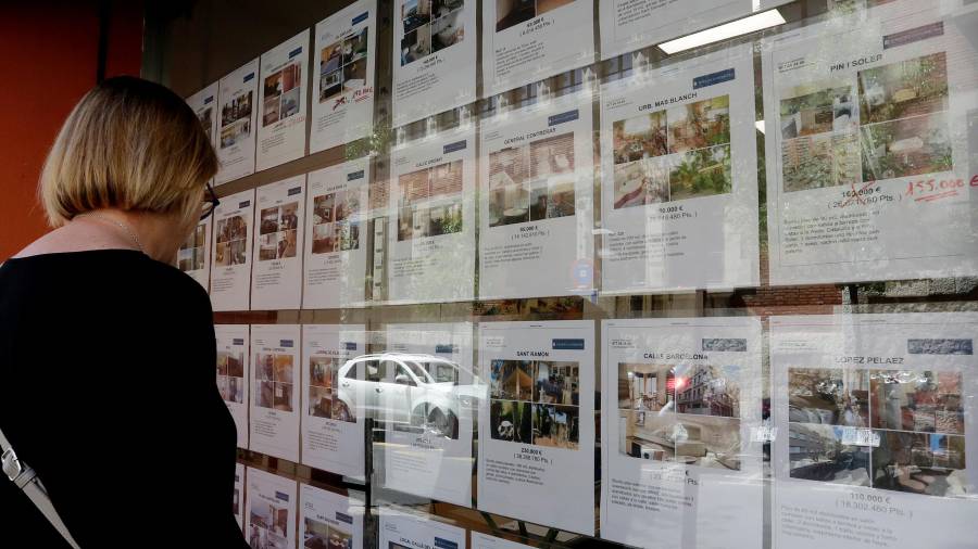 La concesión de hipotecas para viviendas sigue creciendo. FOTO: lluís milián