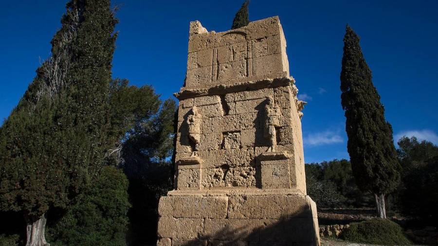 Se ha protegido la zona para preservar la seguridad de los visitantes. Foto: Cedida