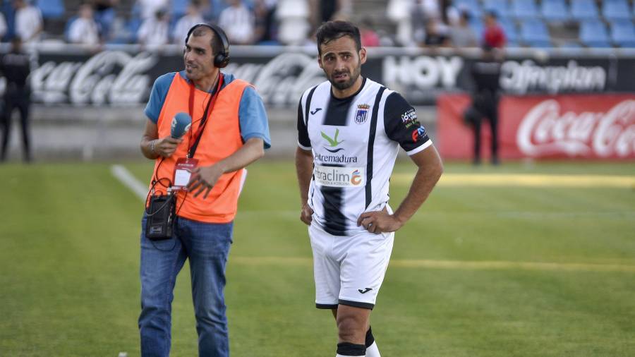 Damián Petcoff disputó la fase de ascenso con el Badajoz. FOTO: Diario Hoy