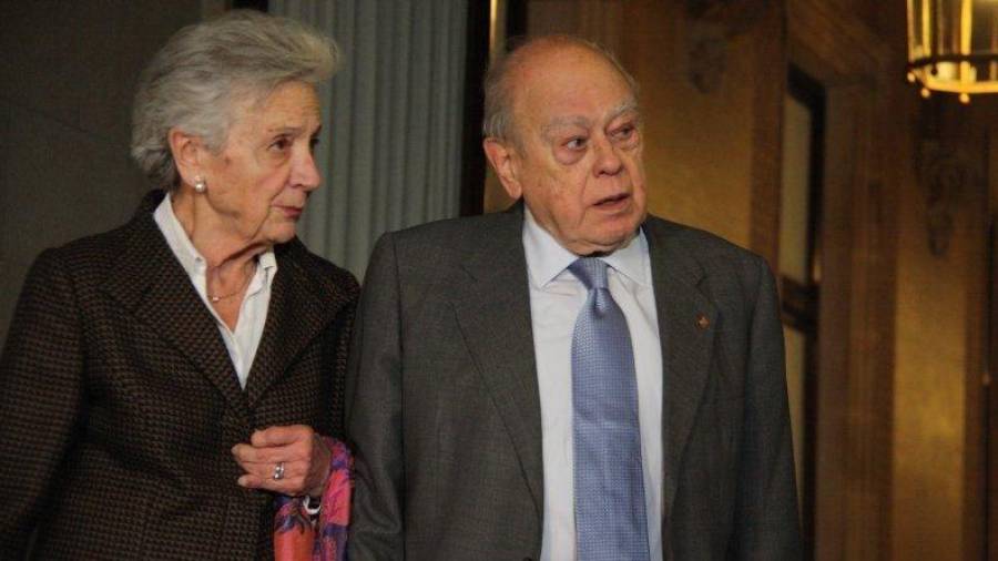 Marta Ferrusola y Jordi Pujol en una imagen de archivo.