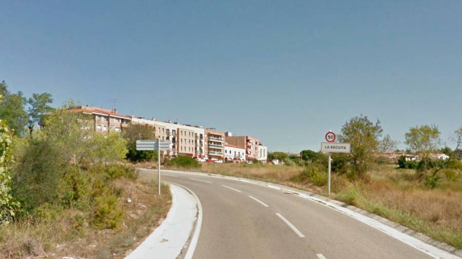 El accidente ha tenido lugar en la carretera TV-2231, en el punto kilométrico 3, a su paso por La Secuita. FOTO: Google Maps