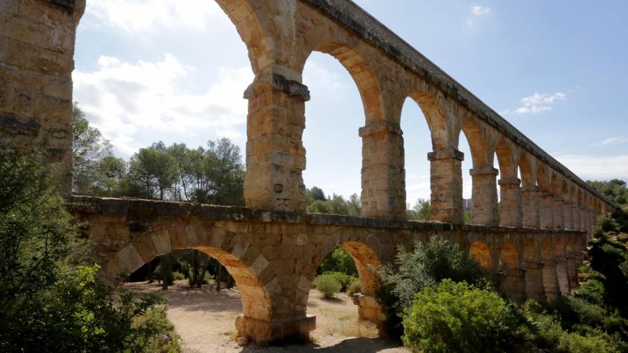 El Pont dels Diable és un dels monuments més desconeguts per la ciutadania de Tarragona. FOTO: LLUÍS MILIÁN/DT