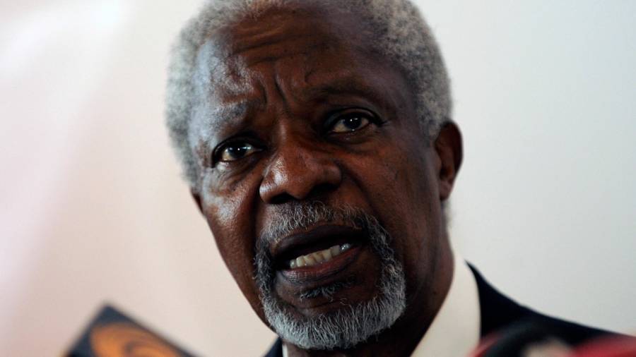 Kofi Annan és l'enviat especial a Síria de l'ONU i la Lliga Àrab. Foto: ACN