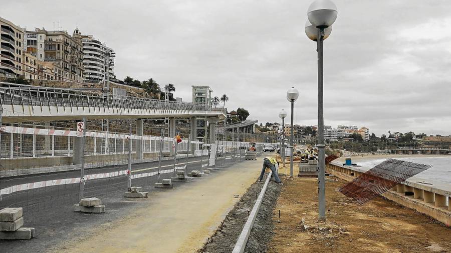 El nuevo Passeig Marítim tendrá fuentes y un mini Balcó del Mediterrani