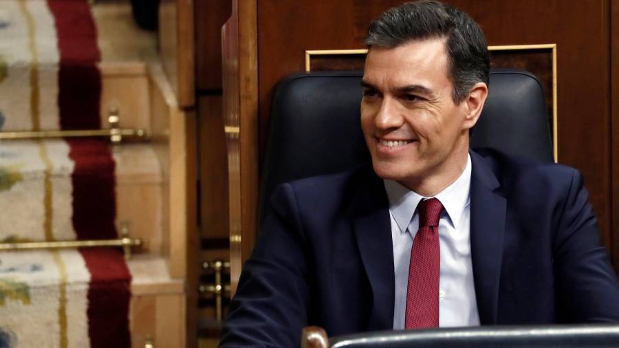 Pedro Sánchez, investido presidente de España- FOTO: EFE