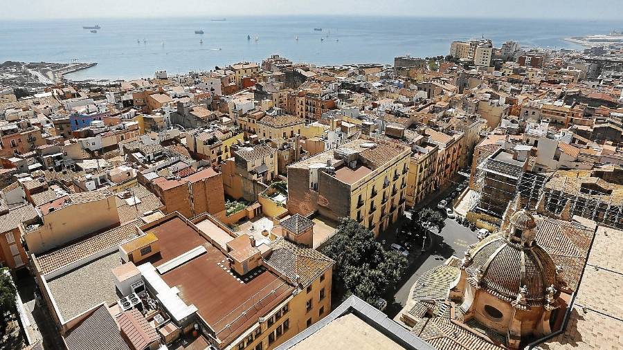 La Part Alta es la zona de Tarragona con una concentración más elevada de pisos turísticos. Foto: Pere Ferré