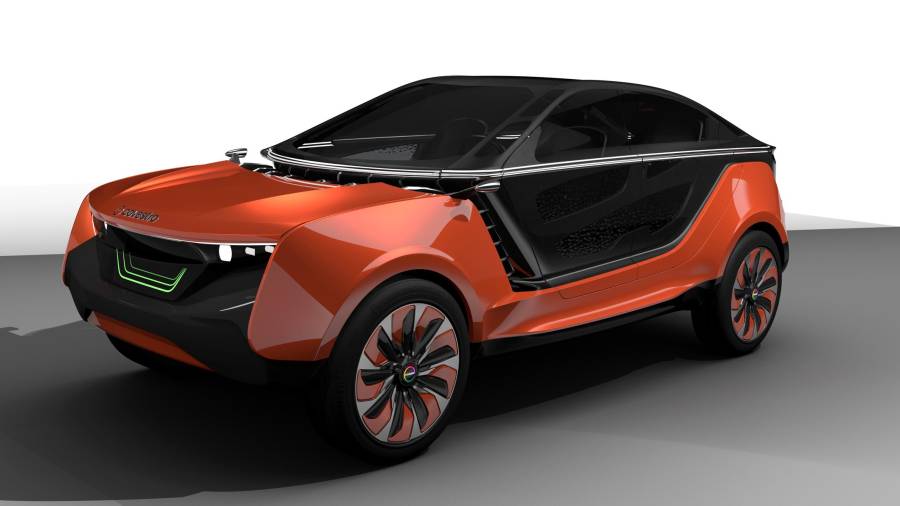 Concepto completamente nuevo que presentará Covestro para automóviles eléctricos