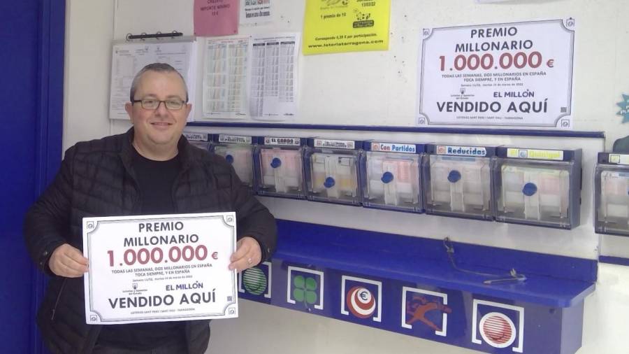 Premio millonario en Tarragona: Tocan 1.000.000€ de la Lotería
